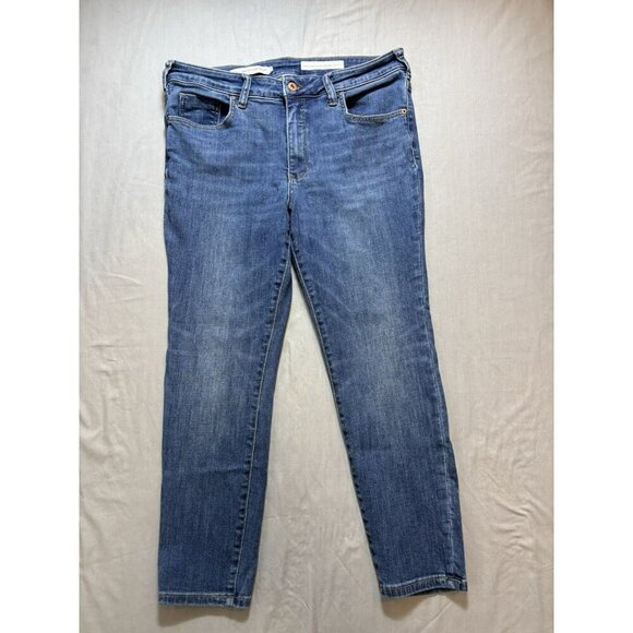 Pilcro Denim - Pilcro and the Letterpress Jeans Women's Size 32 High Rise Denim Leggings 34x25